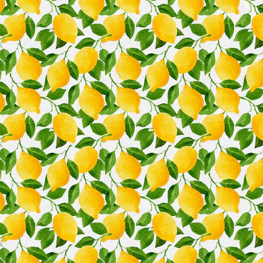Fabric Editions Lemons Cotton Fabric